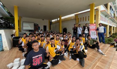 Berikan Edukasi Keselamatan Berkendara dan Mencegah Informasi Berita Hoax