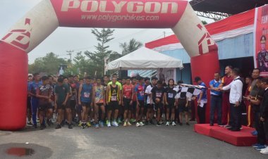 Fun Run dan Jalan Santai Polres Lingga 2024 Meriahkan Peringatan Hari Ulang Tahun Bhayangkara Polri Ke-78