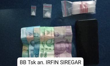 Lagi...Polres Batu Bara "Gempur" Jaringan Narkoba, 1 Bandar Berhasil Diamankan