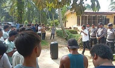 Tuntut hak CSR dan Plasma Warga 2 desa di Paluta demo kantor PT. Tindoan bujing