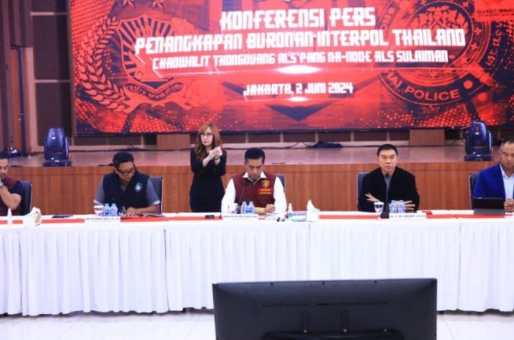 Tim Gabungan Polri Tangkap Buronan Thailand Tongduang Chaowalit di Indonesia