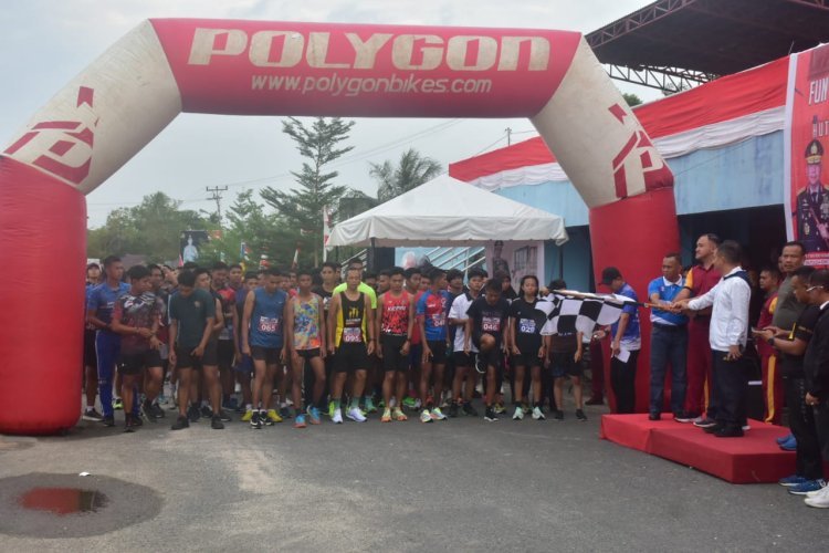 Fun Run dan Jalan Santai Polres Lingga 2024 Meriahkan Peringatan Hari Ulang Tahun Bhayangkara Polri Ke-78