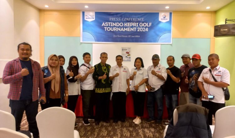 Panitia Pelaksana Astindo Kepri Golf Tournament 2024 Adakan Jumpa Pers di Zest Hotel Nagoya