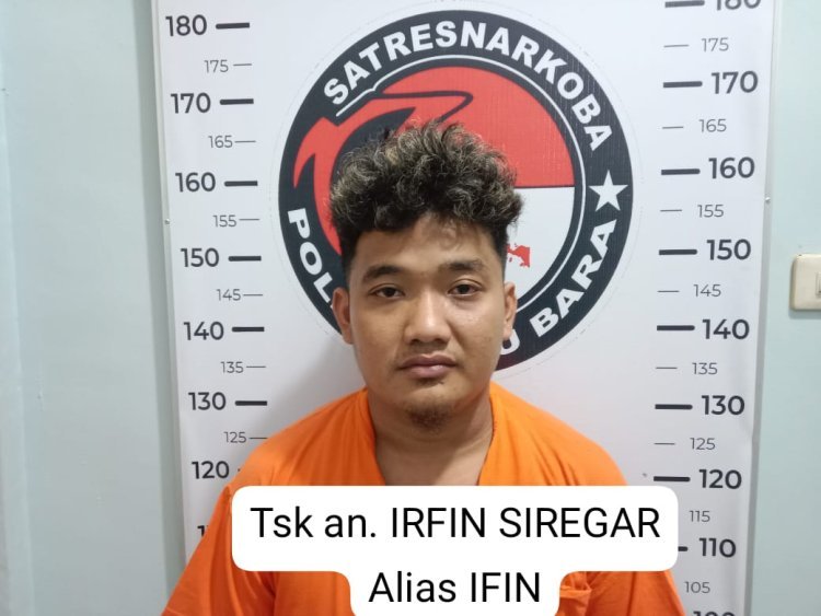 Sat Narkoba Polres Batu Bara Tangkap Bandar Narkoba di Gang Dewa