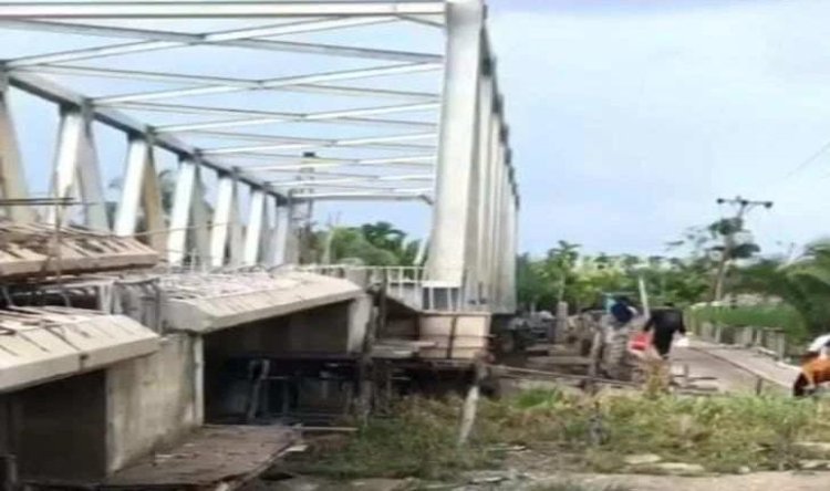 Jembatan Parit 16 Pulau Kijang Diprediksi Selesai Tahun Ini