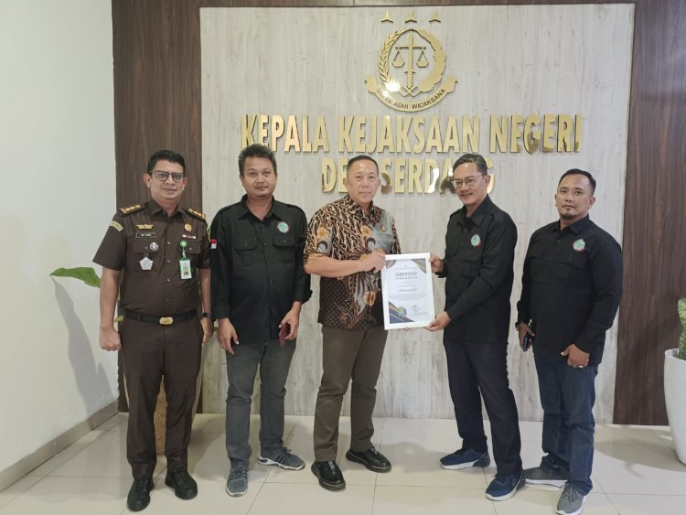 Audiensi IWO Deli Serdang dengan Kejari Berjalan Sukses
