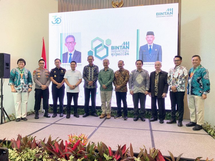 Kapolres Bintan Hadiri Pembukaan Pameran Industrial Expo 2024 Dalam Rangka Ulang Tahun PT. BIIE Lobam.
