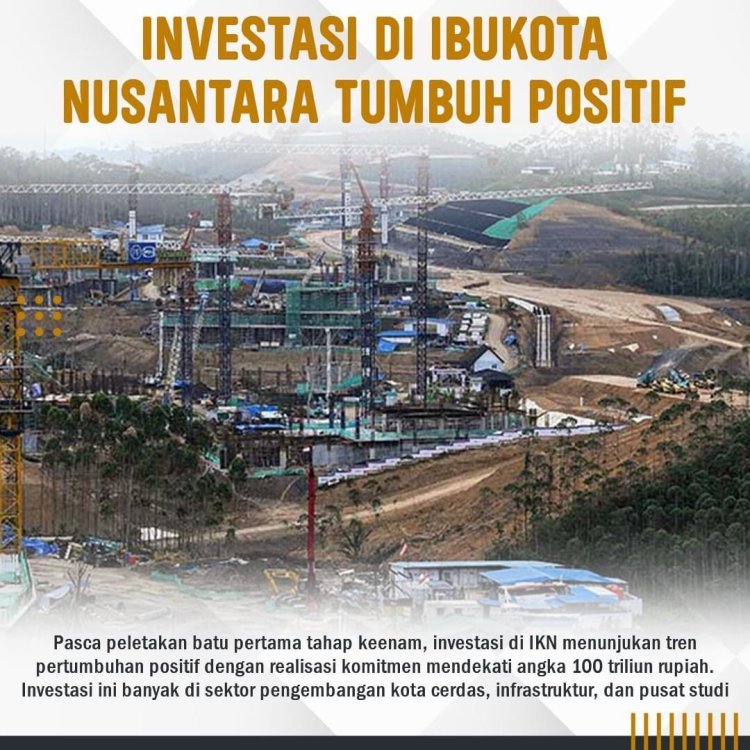Investasi Di Ibu Kota Nusantara Tumbuh Positif