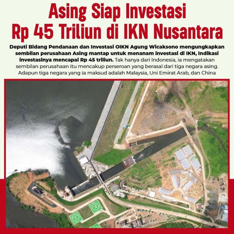 Deputi Bidang Pendanaan dan Investasi OIKN Ungkap Komitmen Investasi Besar untuk IKN