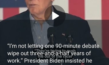 Presiden Biden Bersikeras Tetap Bertahan dalam Perlombaan Presiden, Serang Donald Trump sebagai Ancaman Demokrasi