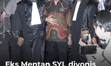 Mantan Menteri Pertanian Syahrul Yasin Limpo Divonis 10 Tahun Penjara atas Kasus Korupsi