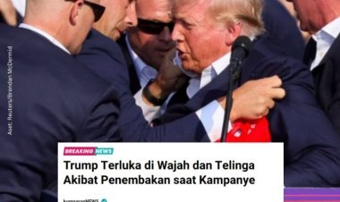Donald Trump Terluka Akibat Penembakan Saat Kampanye di Pennsylvania