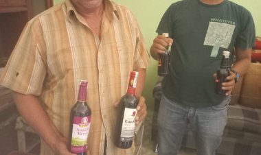 Polsek Serbalawan Gelar Operasi Pekat Toba 2024, Amankan Puluhan Botol Minuman Keras