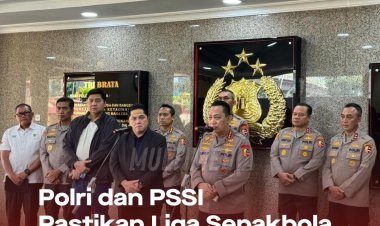 Kapolri dan Ketua PSSI Bahas Pengamanan Piala Presiden 2024