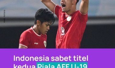 Juara, Gais! Timnas U-19 Indonesia Raih Gelar Kedua di Piala AFF
