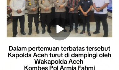 Pertemuan Kapolda Aceh dan Ketua Komite I DPD RI: Fokus pada Peningkatan Peran Polri