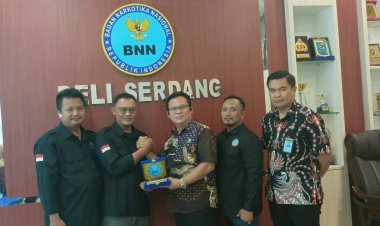 Audiensi IWO Deli Serdang dengan BNNK Deli Serdang: Memperkuat Kerjasama dalam Pencegahan Narkoba