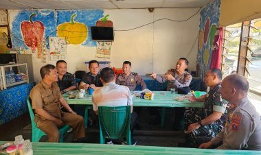 Kopi Morning Bersama Forkopinca di Polsek Tanah Jawa, Upaya Menjaga Kamtibmas Menjelang Pilkada 2024