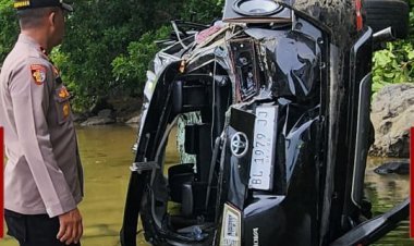 Innova Terjun ke Jurang di Gunung Geurutee, Satu Orang Tewas