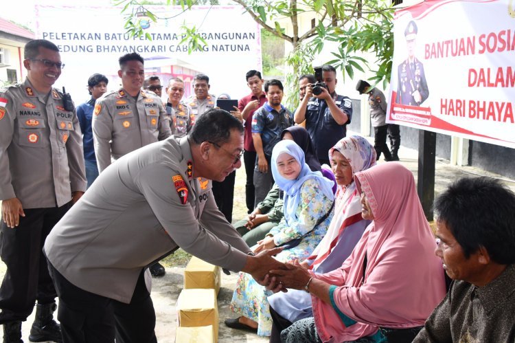 Kapolda Kepri, Irjen Pol Yan Fitri Halimansyah Tinjau Kesiapan Pilkada 2024 dan Perkuat Sinergitas TNI-Polri di Kabupaten Natuna