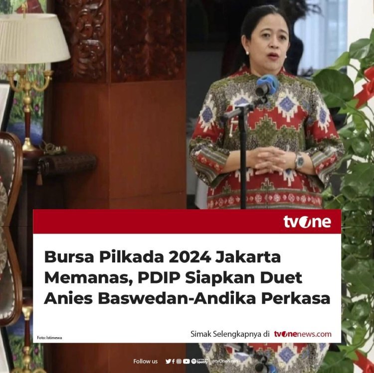 Puan Maharani Tanggapi Potensi Duet Anies Baswedan - Andika Perkasa di Pilgub DKI Jakarta 2024
