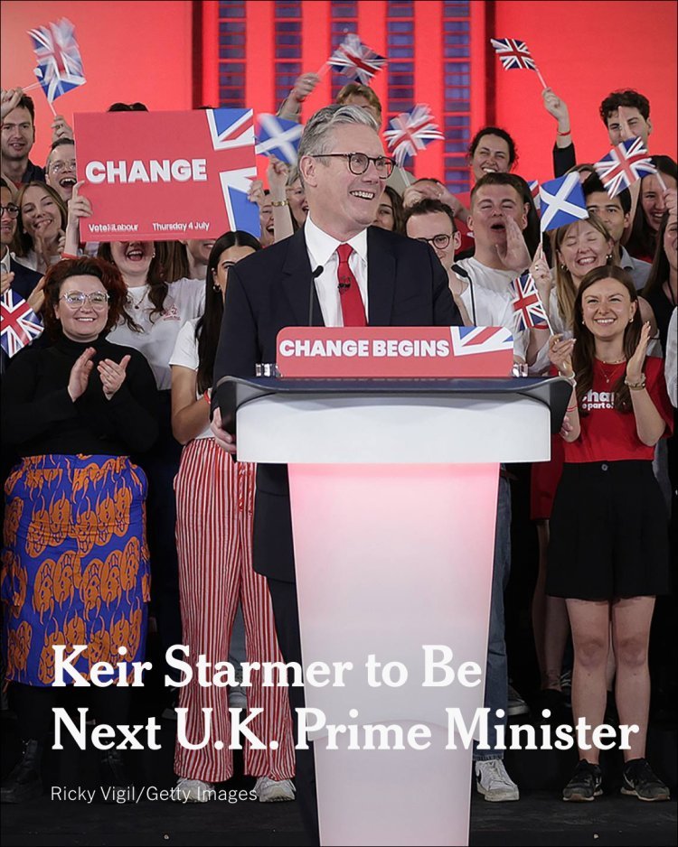 Perubahan Dimulai Sekarang, Seru Keir Starmer kepada Pendukungnya di London