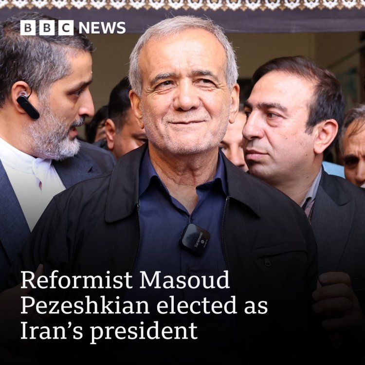 Masoud Pezeshkian Terpilih sebagai Presiden Baru Iran