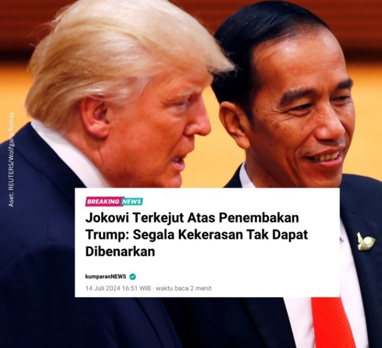 Presiden Joko Widodo Sampaikan Keprihatinan Atas Insiden Penembakan Dalam Kampanye Terbuka Donald Trump di Pennsylvania