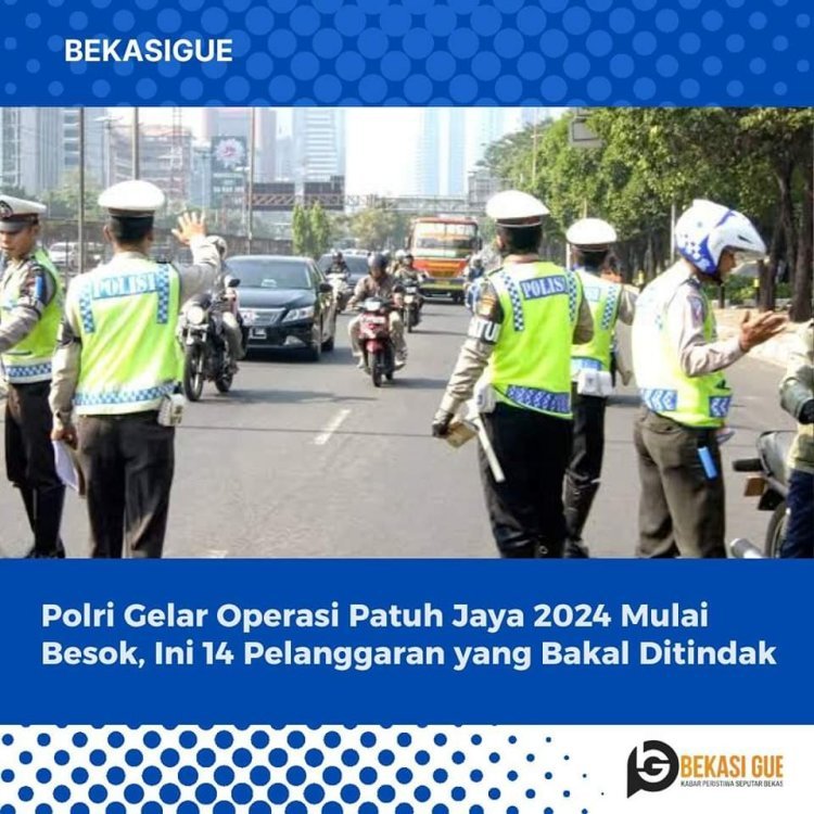 Korps Lalu Lintas (Korlantas) Polri dan polda jajaran mulai menggelar Operasi Patuh Jaya 2024 pada Senin 15 Juli 2024.