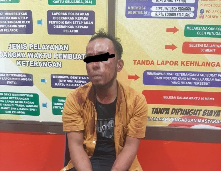 Polsek Tanah Jawa Amankan Pelaku Pencurian Motor di Parkiran Masjid Al Furqon