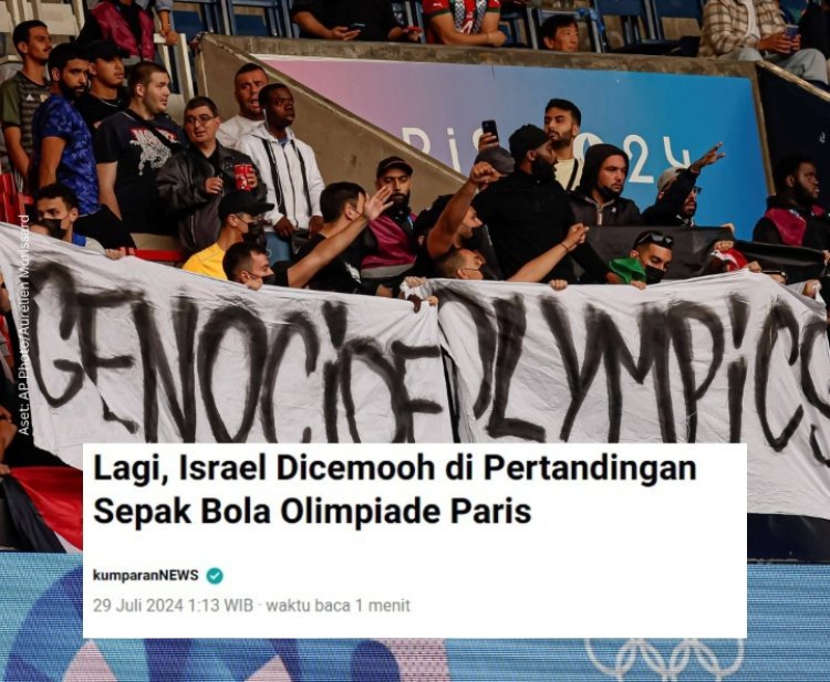 Protes di Pertandingan Sepak Bola Olimpiade Prancis