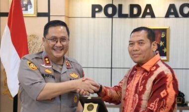 Strategi Penanganan Pengungsi Rohingya Dibahas oleh Kakanwil Kemenkumham Aceh, Direktur Intelijen Keimigrasian, dan Kapolda Aceh