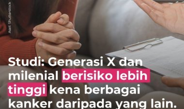 Generasi X dan Milenial Lebih Rentan Terhadap 17 Jenis Kanker, Menurut Penelitian ACS