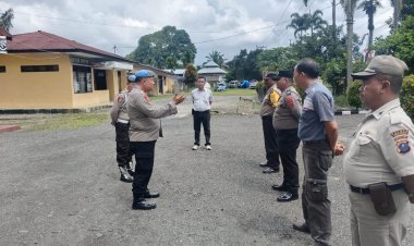 Operasi Penegakan Disiplin di Polsek Balata, Sie Propam Polres Simalungun Laksanakan Operasi Gaktibplin