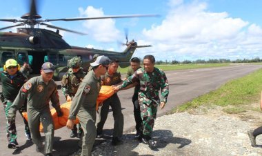 TNI AU Evakuasi Pilot Asal Selandia Baru yang Tewas Ditembak OPM di Mimika