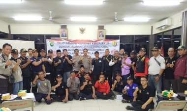 Sinergitas Jaga Kamtibmas, Polsek Kebon Jeruk Ajak Citra Bhayangkara Jaga Keamanan Menjelang Pilkada Serentak tahun 2024