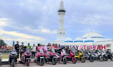 PT Capella Dinamik Nusantara KEPRI Sukses Adakan Honda ADV Urban Exploride