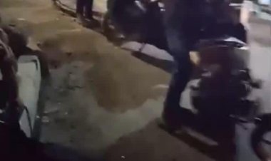 Proyek Underpass Gatot Subroto Medan Memakan Korban, Pengguna Sepeda Motor Terjatuh