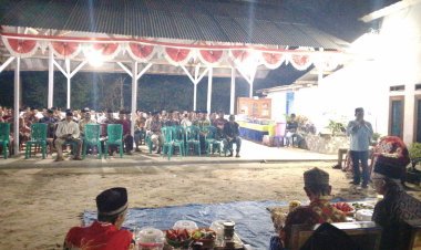 Jelang Pelantikan, Widodo Gelar Tasyakuran dan Doa Bersama di Dusun Gunung Botol