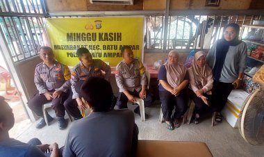 Kegiatan Minggu Kasih Kamtibmas di Nagoya Garden, Batu Ampar: Sinergi Warga dan Pihak Keamanan