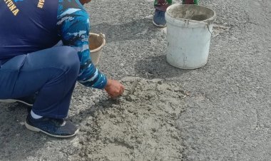 Jalan Ditutup Sementara di Natuna untuk Perbaikan, Warga Diminta Waspada