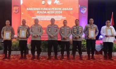 Kapolda Aceh Membuka Rakernis Biro Perencanaan Polda Aceh Tahun Anggaran 2024