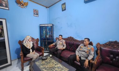 Jelang Pilkada Polsek Lawang Kidul Gencar Sambagi Warga