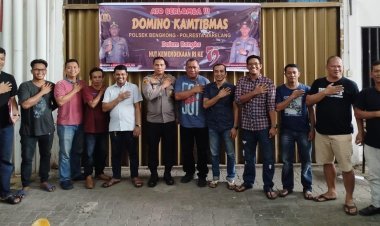 Semarak HUT ke-79 RI, Polsek Bengkong dan Pordi Batam Gelar Lomba Domino Kamtibmas Bertabur Hadiah
