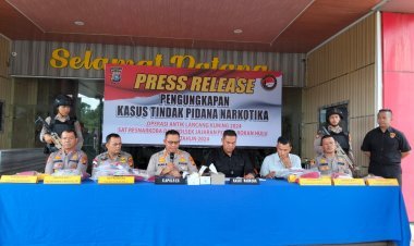 Polres Rohul Ungkap 39 Pelaku Narkoba dan Peningkatan Barang Bukti dalam Operasi Lancang Kuning 2024