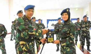 Perwira Lanud Raden Sadjad Natuna, Lettu Lek Avianti, Raih Penghargaan Terbaik di Suspa Avionik A-26