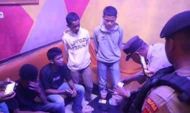 Kapolres Rohul Pimpin Apel Patroli Berskala Besar dalam Ops Cipkon Pilkada 2024