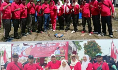 Warga Desa Bintang Meriah Semangat Memeriahkan HUT Republik Indonesia ke 79