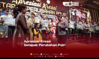 Kapolri Hadiri Acara Apresiasi Kreasi Setapak Perubahan Polri di Jakarta