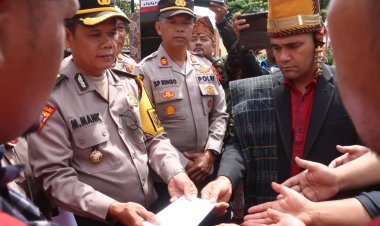 Polres Simalungun Terima Somasi dari Gerakan Demban Martabas Simalungun dengan Pendekatan Humanis